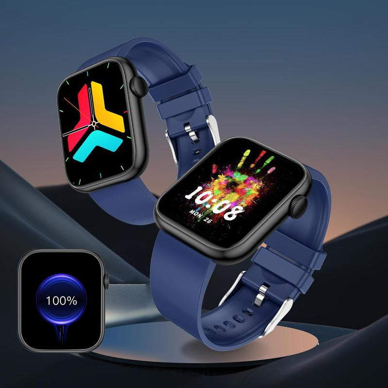 Smartwatch, 1 Count Fitness Tracker Smartwatch with Call Function, Activity Tracker Smart Watch, BT Calls Fitness Watches for Iphone & Android, Wearable Devices, Touch Screen Watch