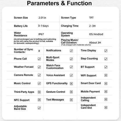 Smart Watch, 2.01 " Smartwatches for Men (Answer/Make Calls), Sports Modes with Fitness Tracker Watch, Life Waterproof Activity Tracker, Smartwatch for Android Ios #TOP PICKS