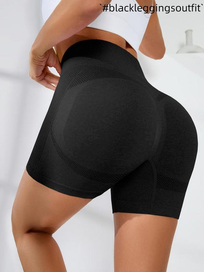 Women'S Plain Sports Short Leggings, Sporty Breathable Comfy Stretchy Skinny Shorts, Summer Outfits, Ladies Sports Bottoms for Gym Yoga Workout Fitness