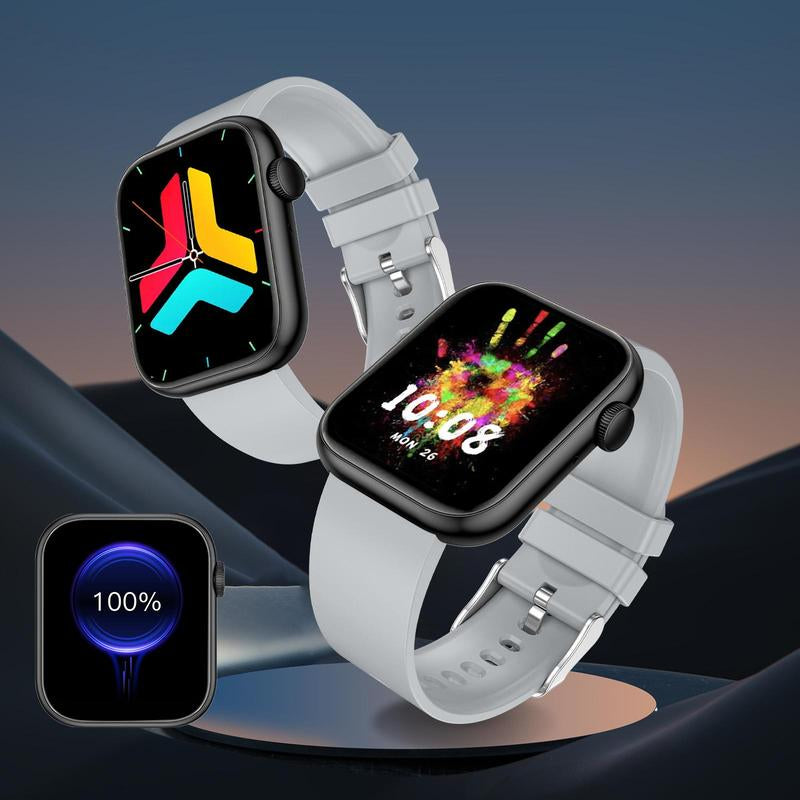 Smartwatch, 1 Count Fitness Tracker Smartwatch with Call Function, Activity Tracker Smart Watch, BT Calls Fitness Watches for Iphone & Android, Wearable Devices, Touch Screen Watch