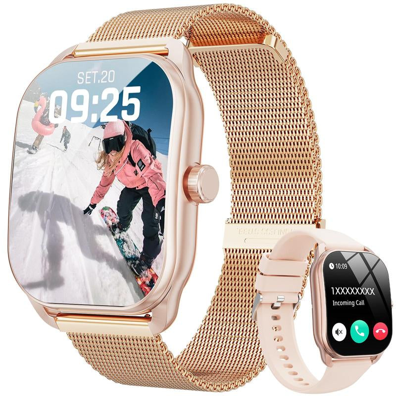 Smart Watch, 2.01 " Smartwatches for Men (Answer/Make Calls), Sports Modes with Fitness Tracker Watch, Life Waterproof Activity Tracker, Smartwatch for Android Ios #TOP PICKS