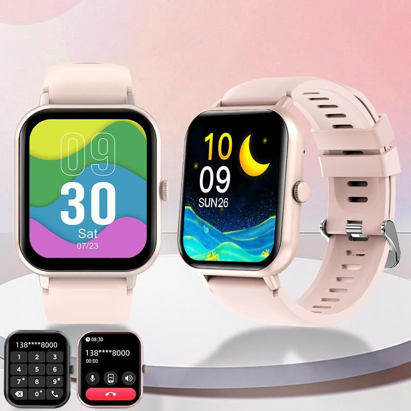 1.83" Touch Screen Smart Watch, Digital Fitness Watches with Call Function & 100+ Sports Modes, Multifunctional Electronic Fitness Watch, Smartwatch Watch, Wearable, Waterproof Smartwatch, Custom Wristwatch